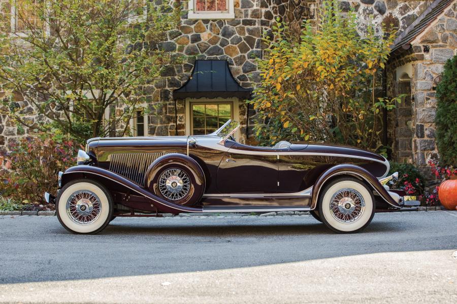  Auburn V12 1250 Salon Dual Ratio Boattail Speedster 1934 года  (фото 12 из 27)